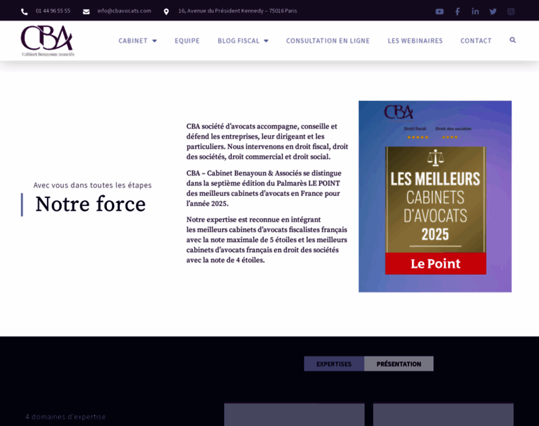 Cbavocats.com thumbnail