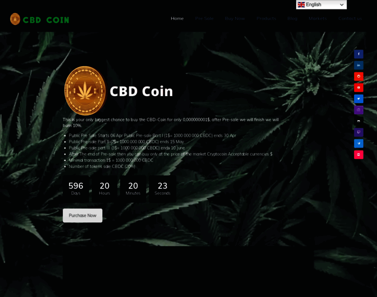 Cbd-coin.com thumbnail