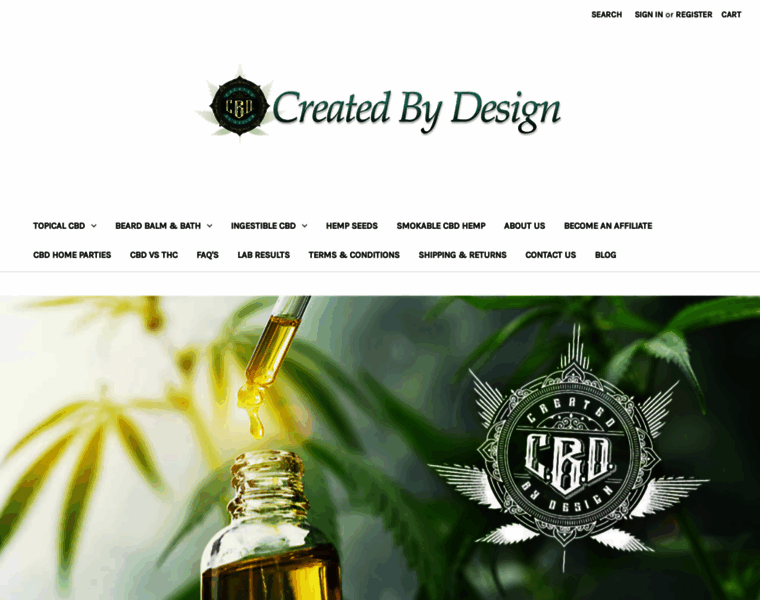 Cbd-createdbydesign.com thumbnail