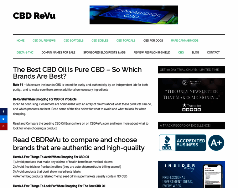 Cbdrevu.com thumbnail