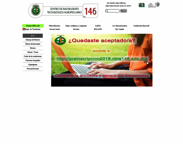 Cbta146.edu.mx thumbnail