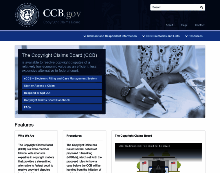 Ccb.gov thumbnail