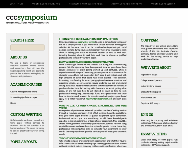 Ccc-symposium.org thumbnail