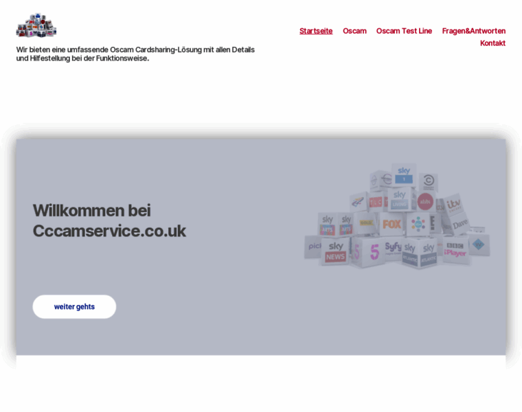 Cccamservice.co.uk thumbnail