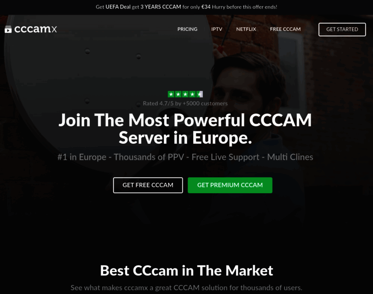 Cccamx.com thumbnail