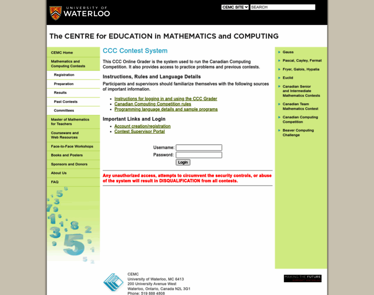 Cccgrader.com thumbnail