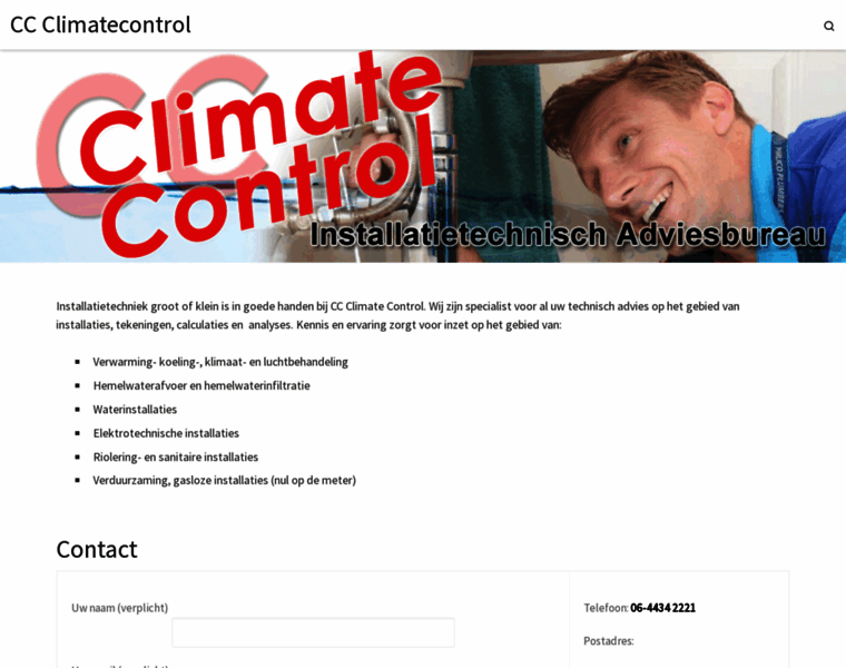 Ccclimatecontrol.nl thumbnail