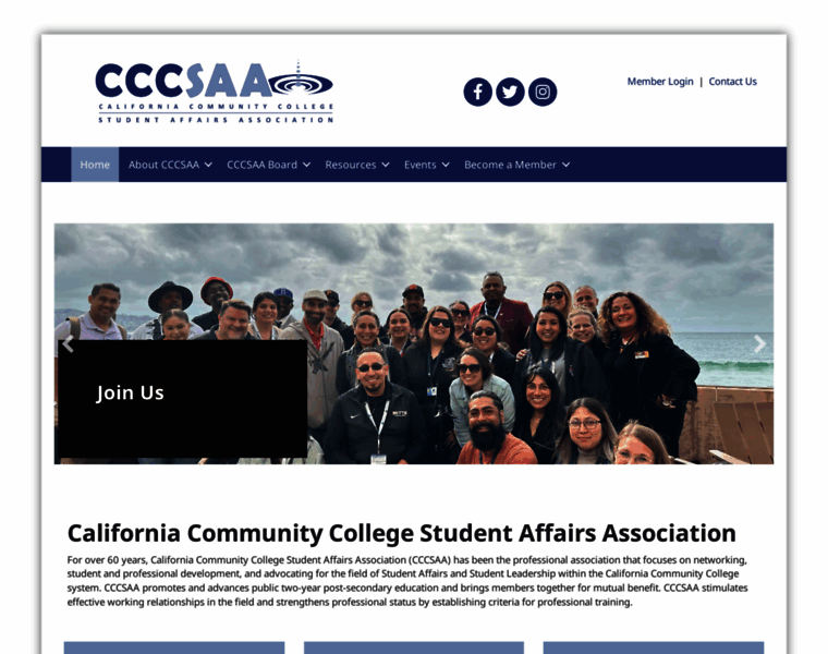 Cccsaa.org thumbnail