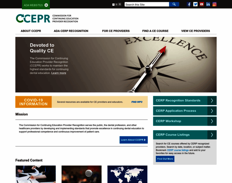 Ccepr.ada.org thumbnail