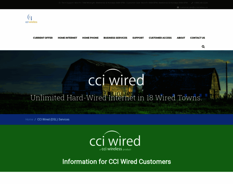 Cciwired.ca thumbnail