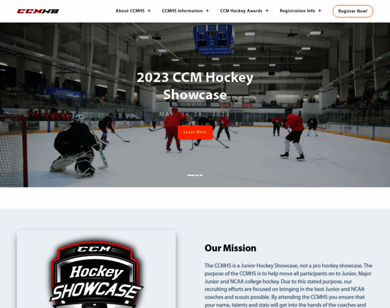 Ccmhockeyshowcase.com thumbnail