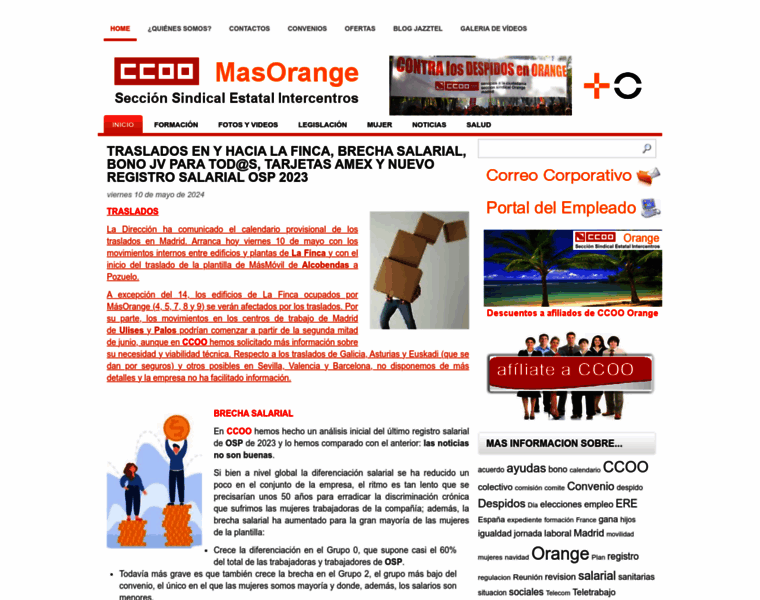 Ccoo-orange.es thumbnail