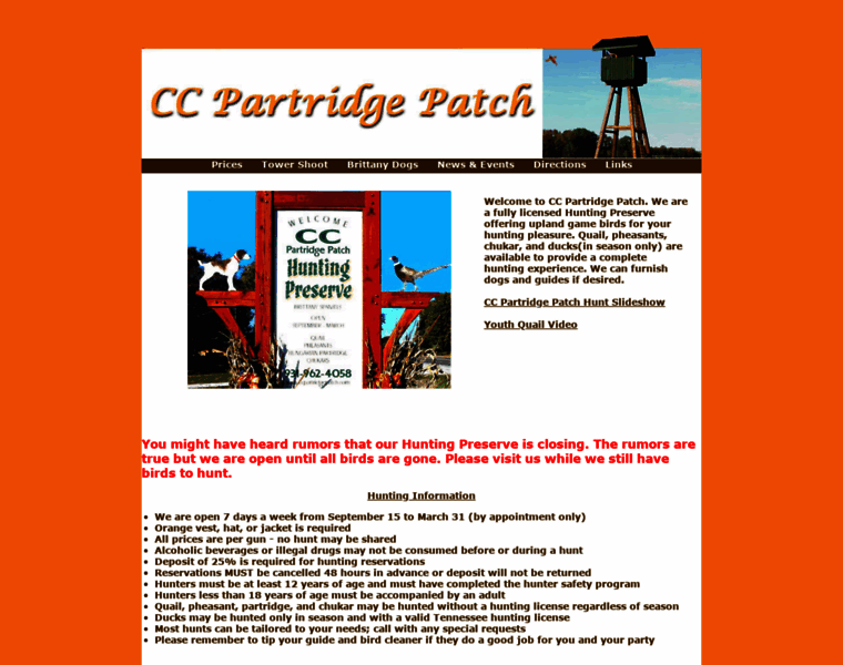 Ccpartridgepatch.com thumbnail