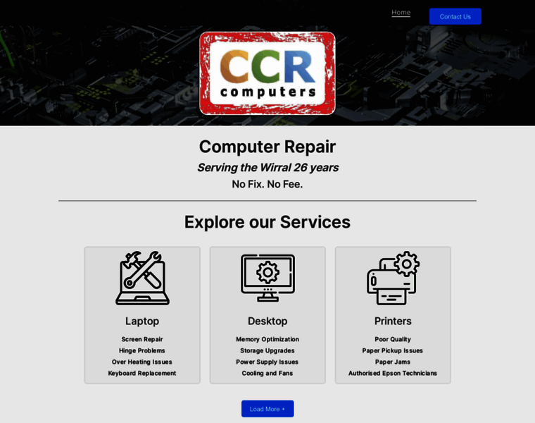 Ccrcomputers.co.uk thumbnail