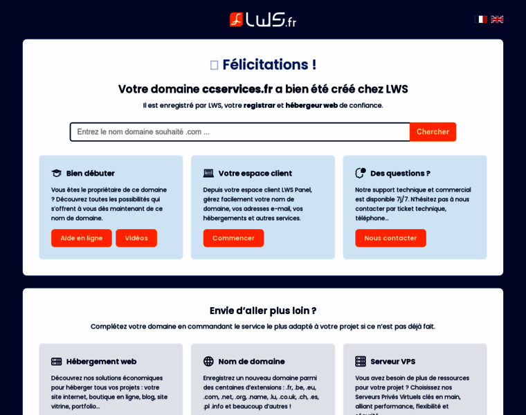 Ccservices.fr thumbnail