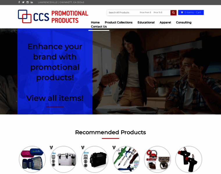 Ccspromoproducts.com thumbnail