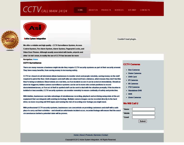 Cctv.net.in thumbnail