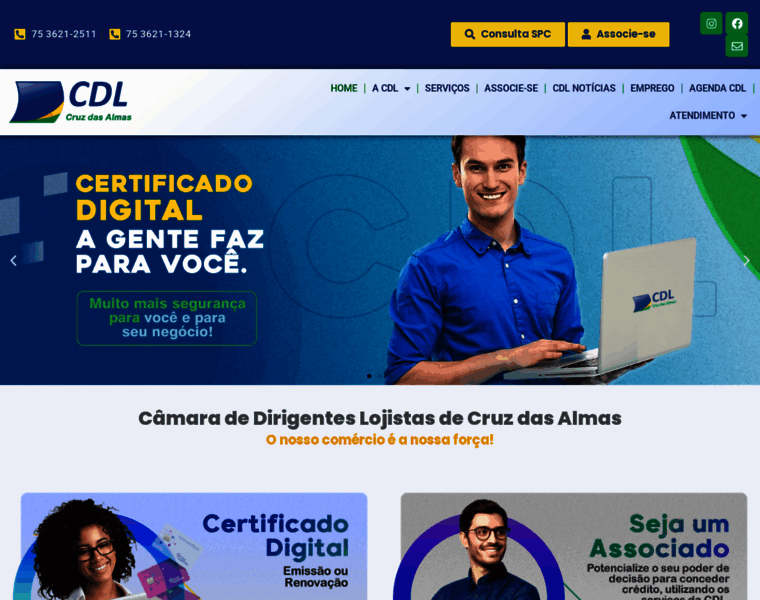 Cdlcruzdasalmas.com.br thumbnail