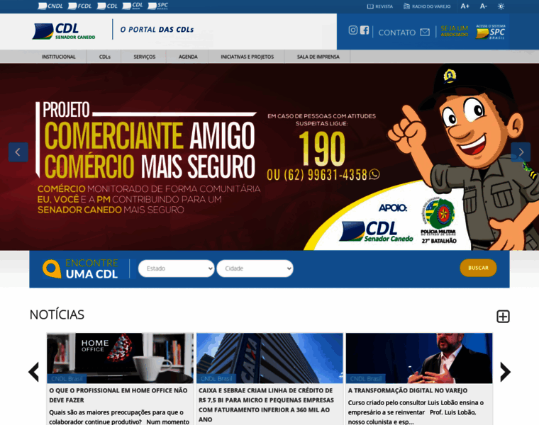 Cdlsenadorcanedo.com.br thumbnail