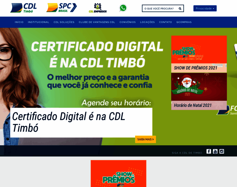 Cdltimbo.com.br thumbnail