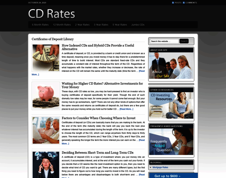 Cdrates.org thumbnail