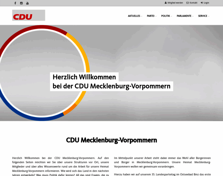 Cdu-mecklenburg-vorpommern.de thumbnail