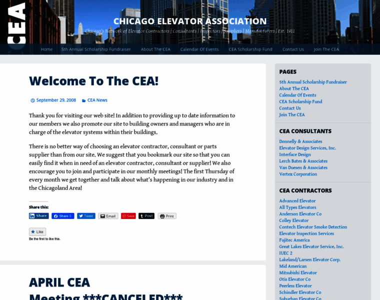Cea-online.org thumbnail