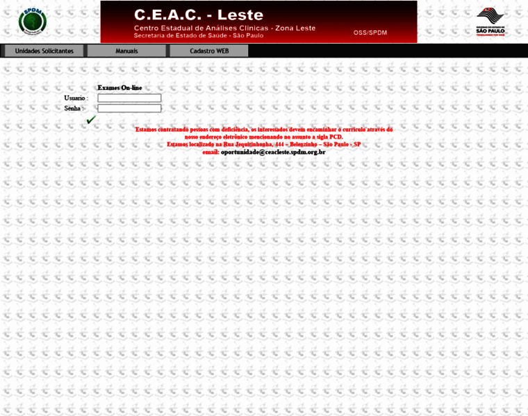 Ceacleste.org.br thumbnail Ceacleste.org.br thumbnail