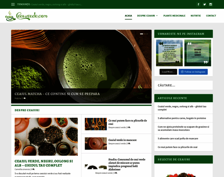 Ceai-verde.com thumbnail