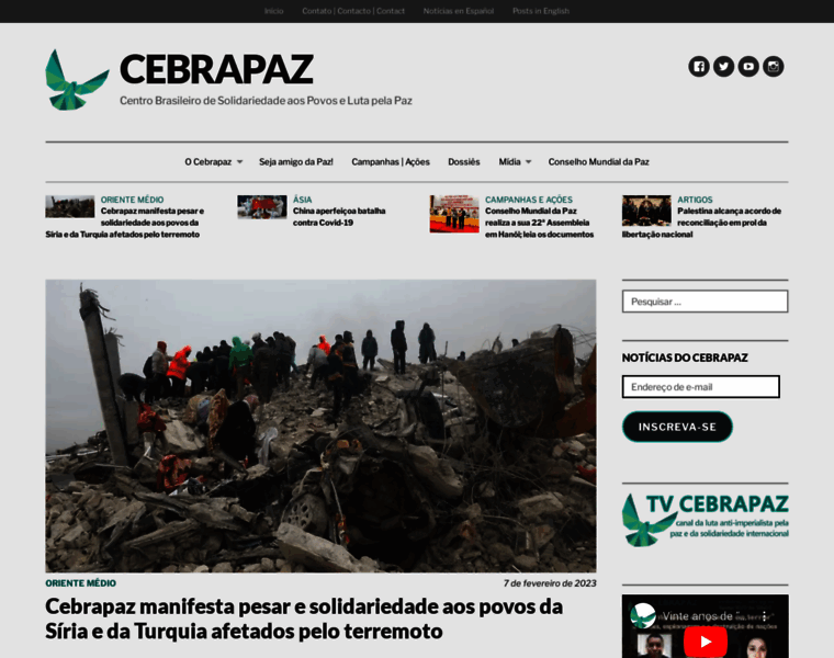 Cebrapaz.org.br thumbnail