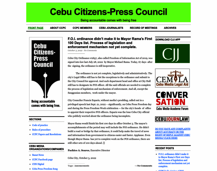 Cebucitizenspresscouncil.org thumbnail