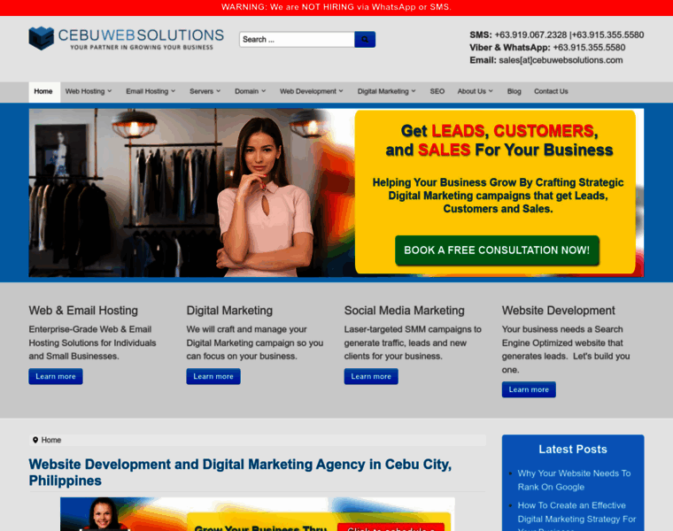 Cebuwebsolutions.com thumbnail