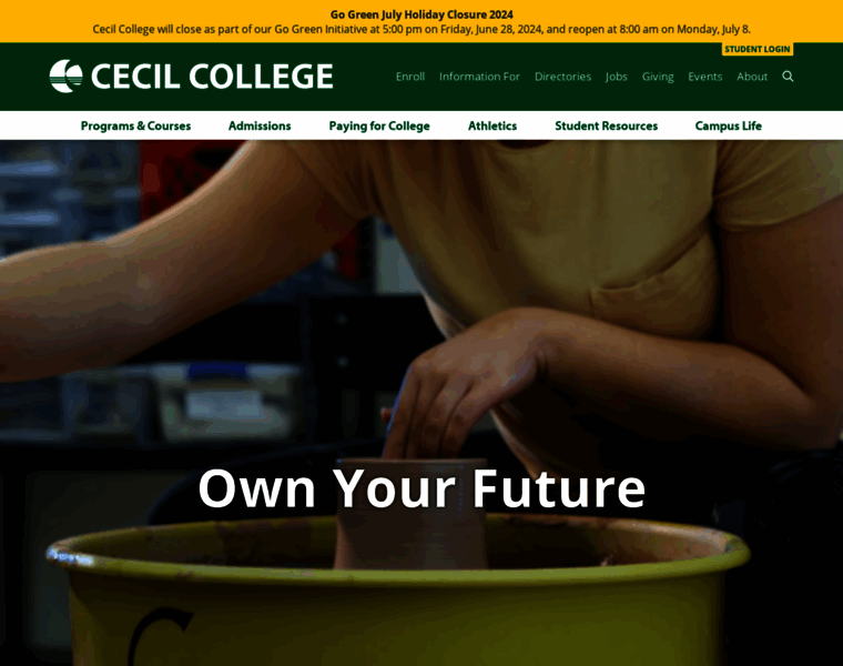 Cecil.edu thumbnail