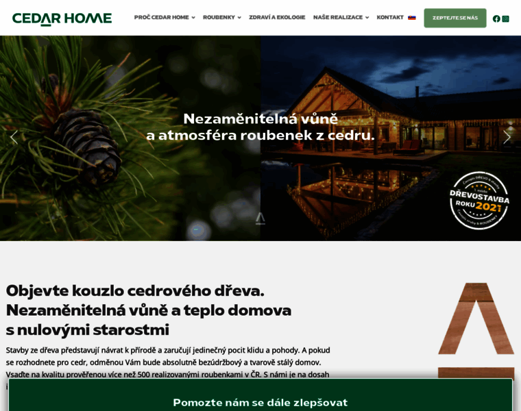 Cedar-home.cz thumbnail