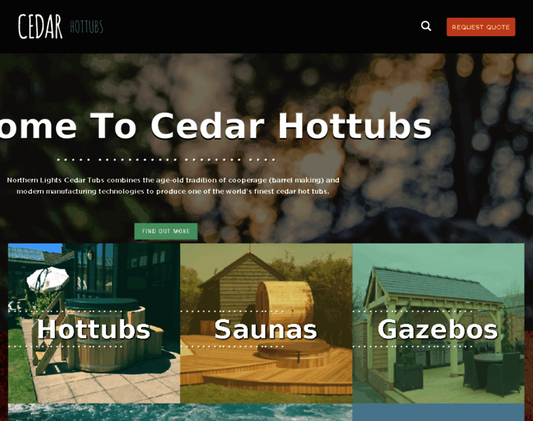Cedar-hot-tubs.com thumbnail