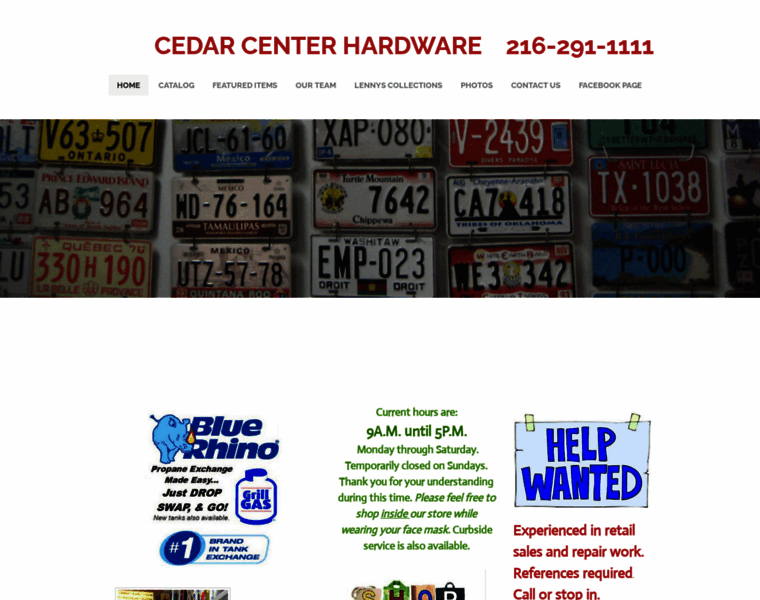 Cedarcenterhardware.com thumbnail