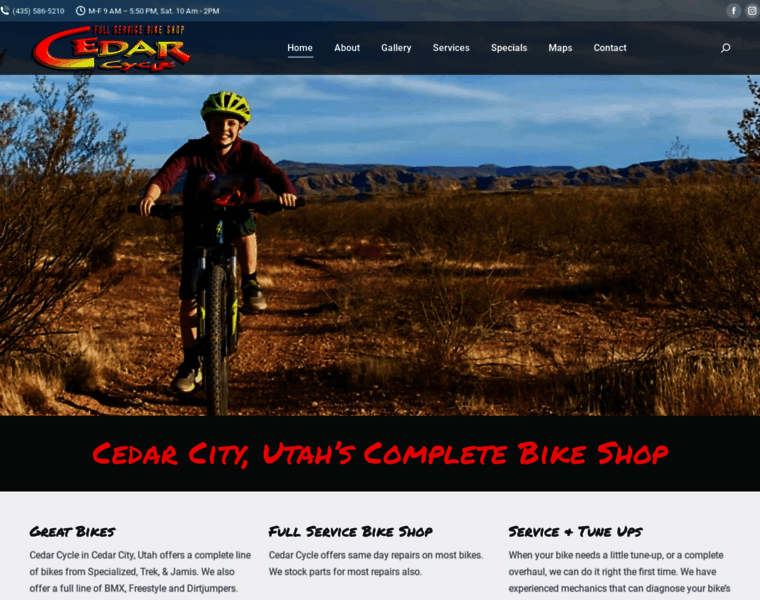 Cedarcycle.com thumbnail
