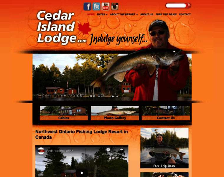 Cedarislandlodge.com thumbnail