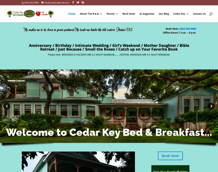 Cedarkeybedandbreakfast.com thumbnail