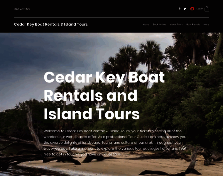 Cedarkeyboatrentalsandislandtours.com thumbnail