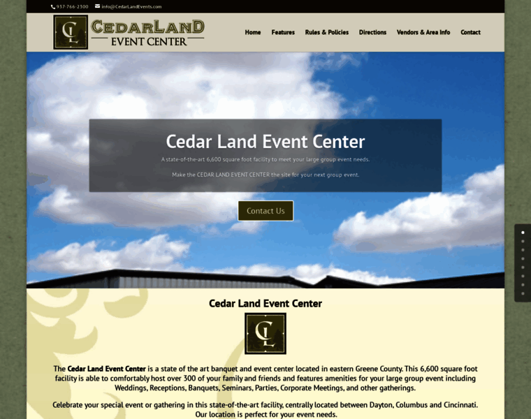 Cedarlandevents.com thumbnail