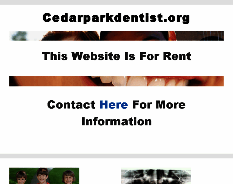 Cedarparkdentist.org thumbnail