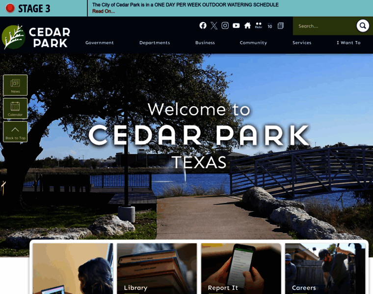 Cedarparktexas.gov thumbnail