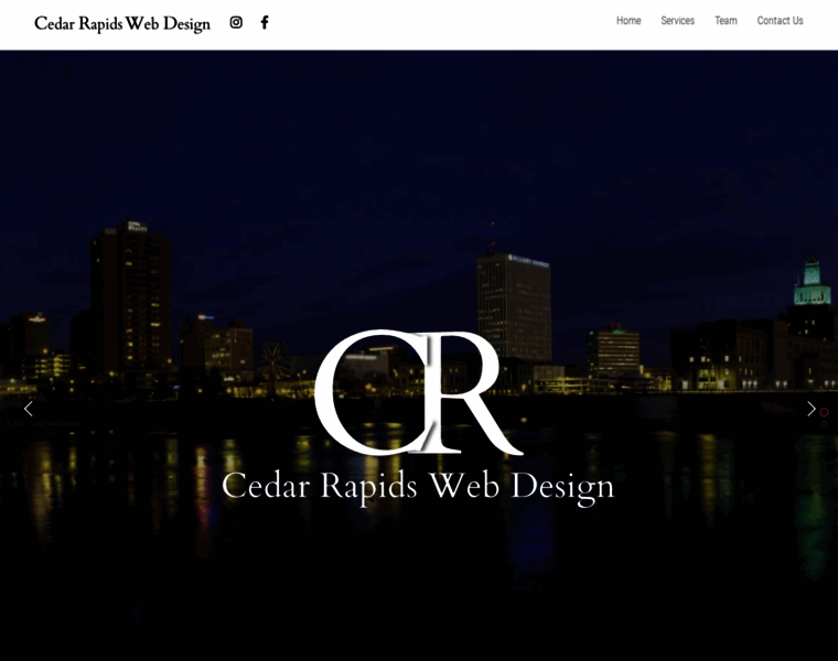 Cedarrapidswebdesign.com thumbnail
