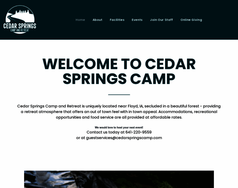 Cedarspringscamp.com thumbnail