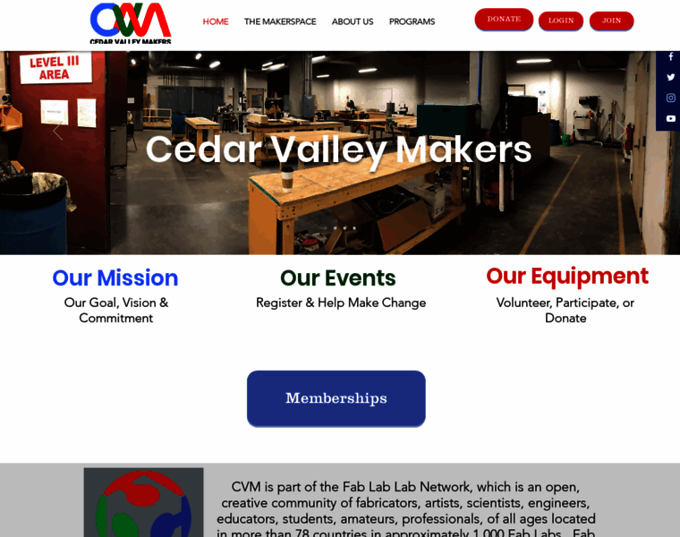 Cedarvalleymakers.org thumbnail