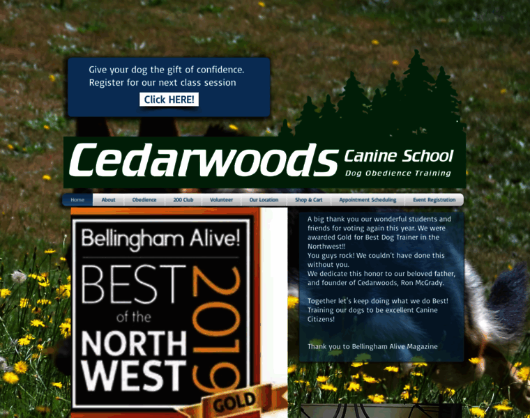 Cedarwoods-k9.com thumbnail