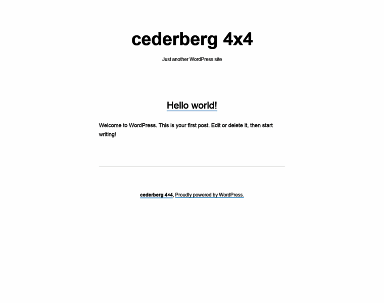 Cederberg4x4.co.za thumbnail