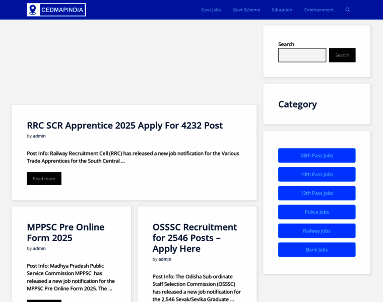 Cedmapindia.org thumbnail