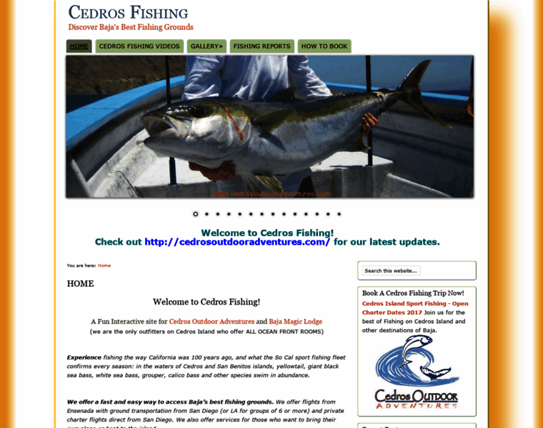 Cedrosfishing.com thumbnail